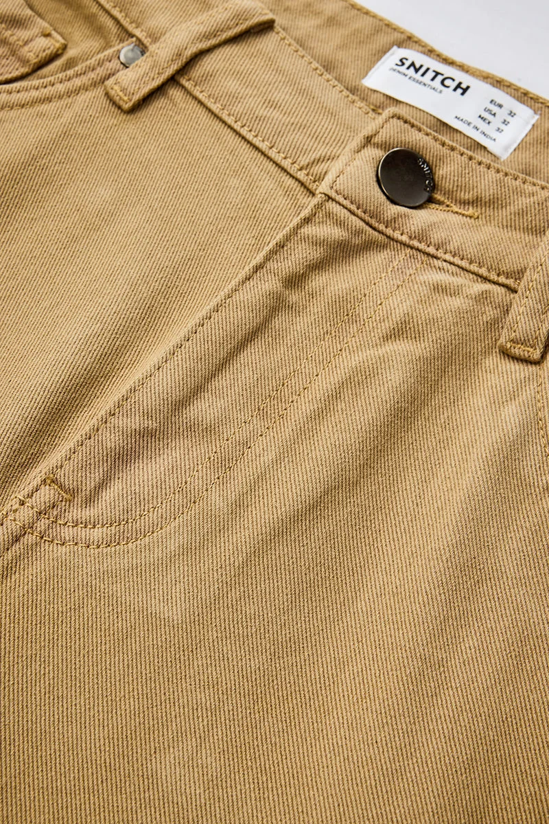 Snitch  Straight Fit Washed Jeans for Men | Best Price UAE